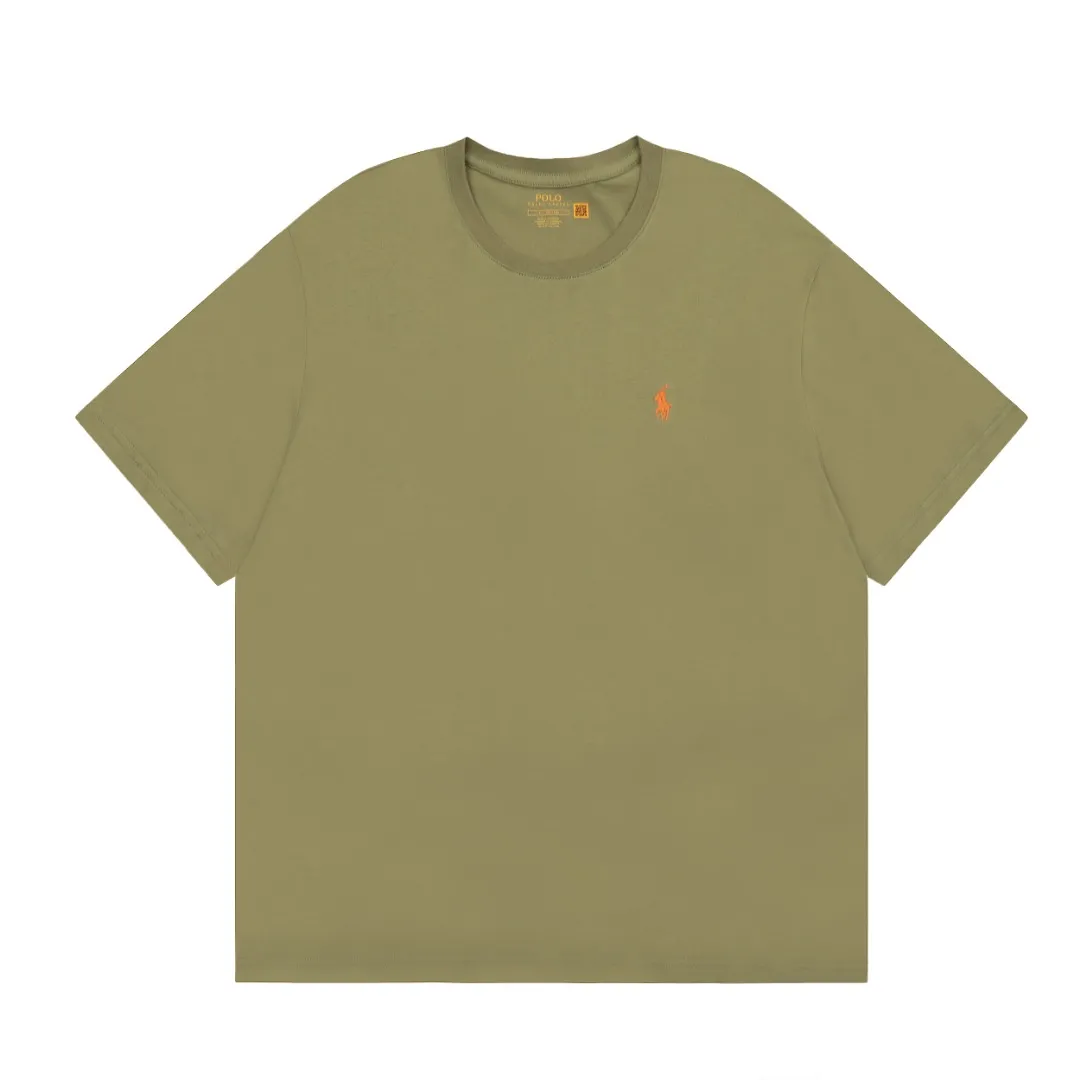 🅿️116 "Top quality" Style number: DS003# (not off the shelves all year round) [Ralph Lauren classic pony embroidered round neck basic short sleeves] ✅Ralph Lauren Ralph Lauren classic basic versatile round neck short sleeves ✅Main supplier platform live broadcast Wholesale entities Replenish when out of stock Not off the shelves ✅ZP quality 1:1 version Scan the code to enter the GF website Z cabinet quality ✅26 pieces of 180g hydrophilic toner 100% cotton fabric, comfortable and soft, strong breathability, high-end, cost-effective, good quality needless to say ✅Restore the original version, the maximum size can be worn up to 210 pounds, loose, comfortable and stress-free ✅Work wear, life wear, suitable for various occasions, must-have recommendation for couples Size: Powder white dark gray blue label light gray white label